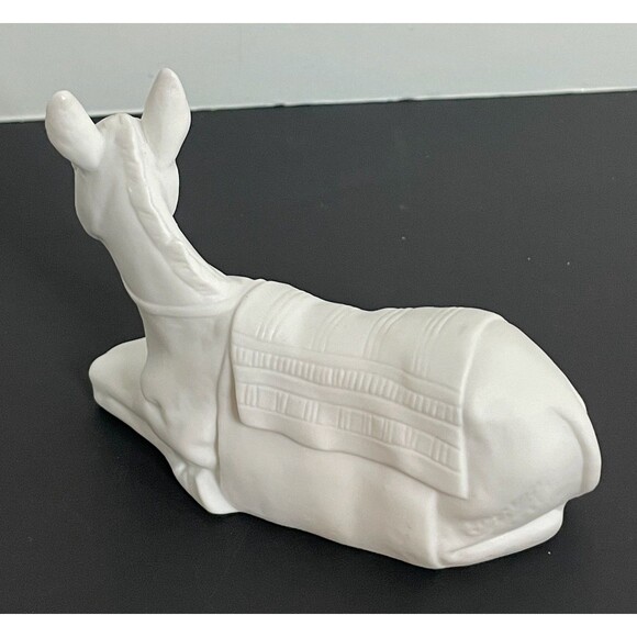 Avon Nativity Figurine THE DONKEY White Porcelain Christmas Decor - Picture 5 of 8